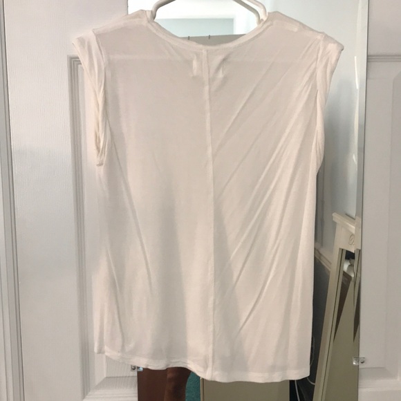 Paper Denim & Cloth White T-Shirt w/ Pocket - Picture 4 of 4